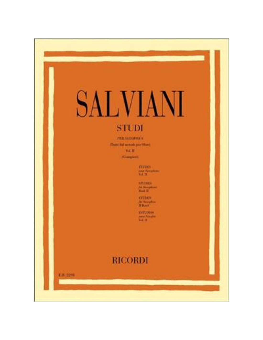 Salviani - Studi Vol. 2