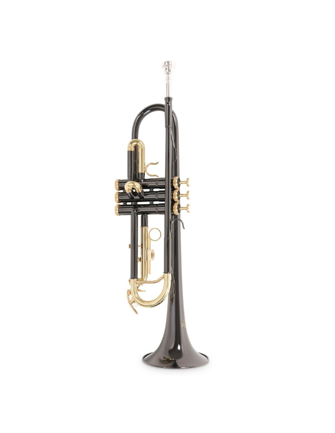 Tromba in Sib Roy Benson TR‑101K – Bore ML, Finitura Nera-paradisesound.it