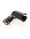 Supporto Microfonico Bespeco SM in Nylon Nero – Clip Microfono Ø27‑31 mm-paradisesound.it