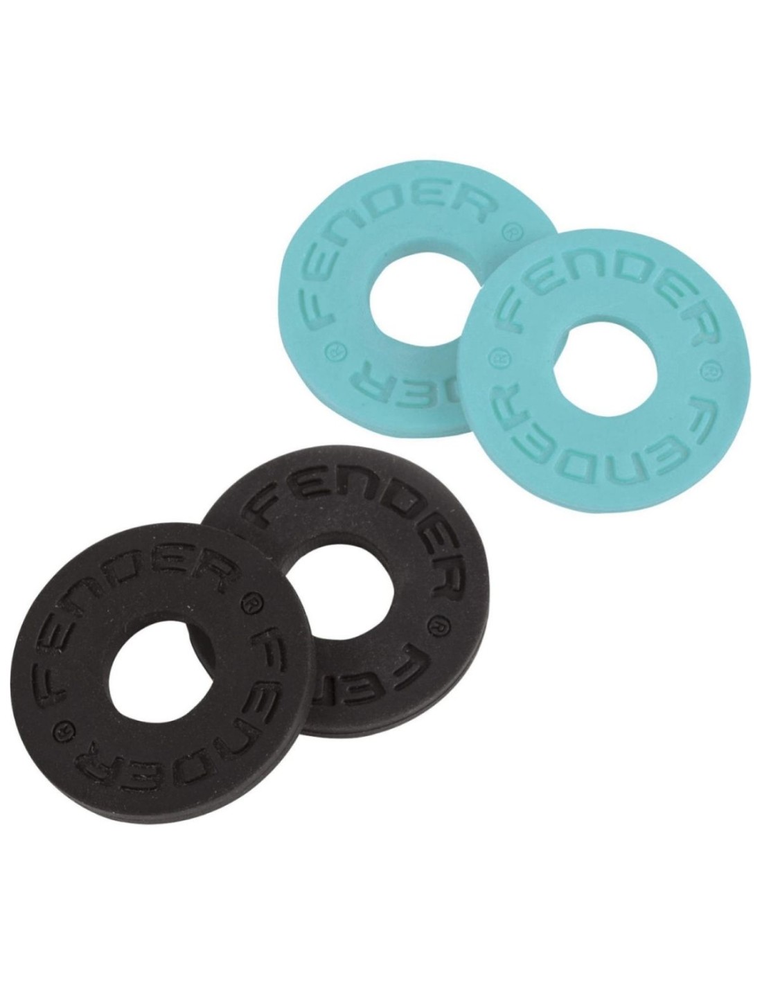 Strap Locks 4 pezzi Fender Nero e blue