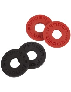 Strap Locks 4 pezzi Fender Nero e Rosso