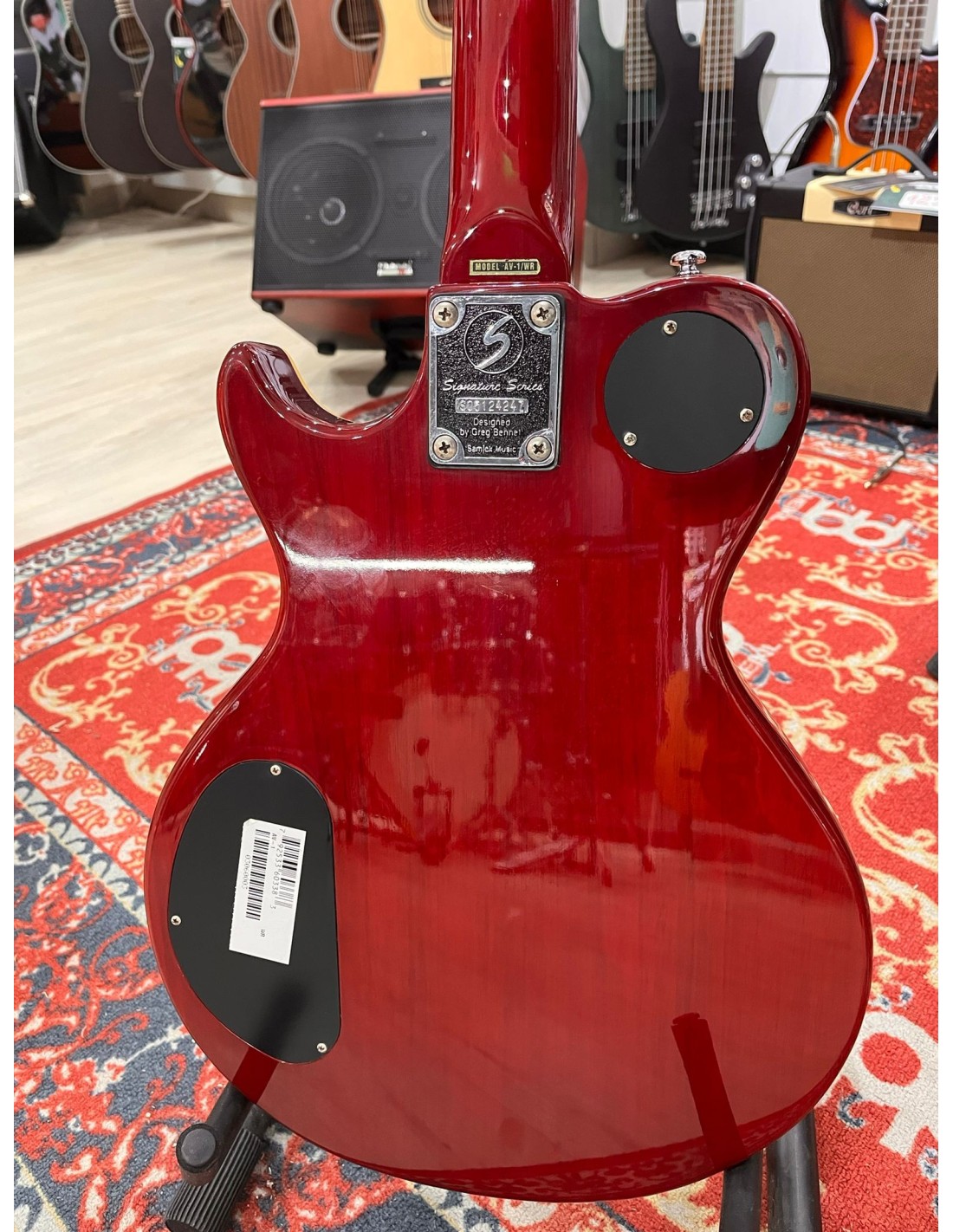 Chitarra Elettrica – Samick AV-1 WR Avion Series HH Wine Red (Usato Garantito)-paradisesound.it