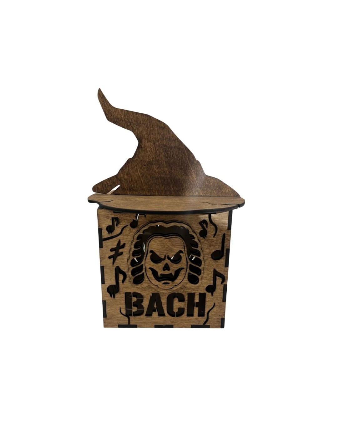 Gadget Musicali Porta Candela Halloween Cananti - Bach - Noce-paradisesound.it