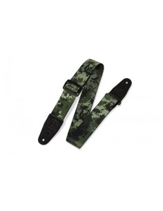 Tracolla Levi's MPS2 121 Mimetica Verde Poly per Chitarra