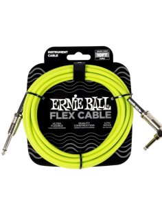 Ernie Ball 6465 Flex Cable Straight Angle Green 3m