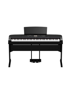 Bundle Pianoforte Arranger Yamaha DGX670B con Mobile e Tris Pedali-paradisesound.it