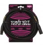 EB 6073 25 FT MIC CABLE BLACK XLR BLACK/GOLD SHRINK paradisesound strumenti musicali on line