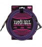 Cavo Ernie Ball - 6069 Cavo Braided Purple paradisesound strumenti musicali on line