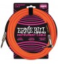 ERNIE BALL - P6067 CAVO BRAIDED NEON ORANGE 7,62 M paradisesound strumenti musicali on line