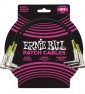 ERNIE BALL - P6075 CAVO PATCH BLACK 30 CM 3 PZ paradisesound strumenti musicali on line
