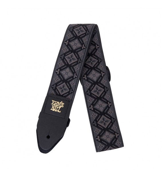 ERNIE BALL EB 4093 TRACOLLA REGAL BLACK JACQUARD paradisesound strumenti musicali on line