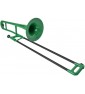 P-BONE ABS TROMBONE VERDE CON BORSA E BOCCHINO paradisesound strumenti musicali on line