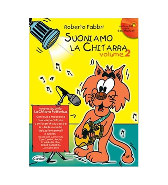 Suoniamo la Chitarra Vol 2 - Roberto Fabbri paradisesound strumenti musicali on line
