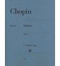 Ballades di Fryderyk Chopin Henle Verlag HN862 paradisesound strumenti musicali on line