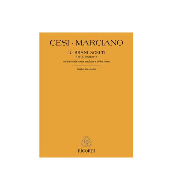 Cesi - marciano 15 brani scelti paradisesound strumenti musicali on line