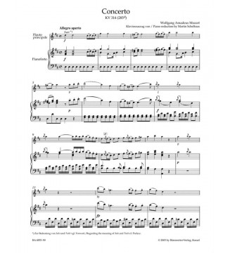 Mozart Flute Concerto in D K.314 paradisesound strumenti musicali on line 2