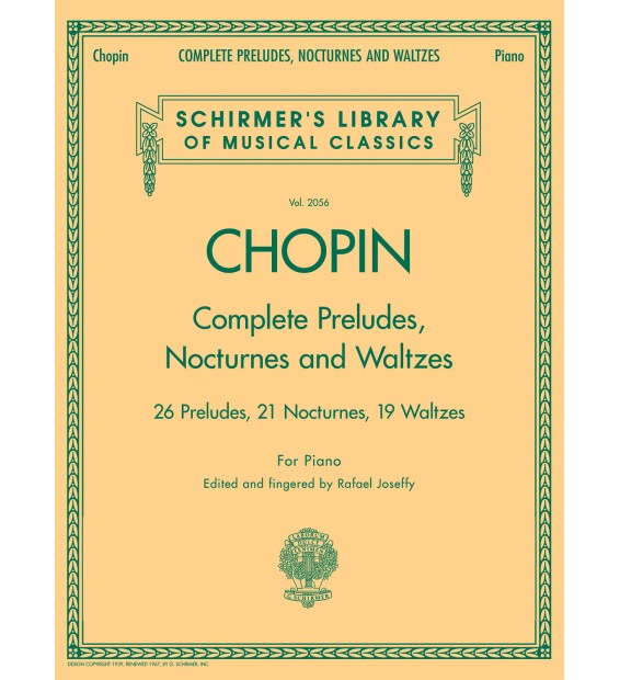 Chopin complete preludes, nocturnes & waltzes paradisesound strumenti musicali on line