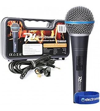 Microfono a Condensatore Power Dynamics Pdm660-paradisesound.it