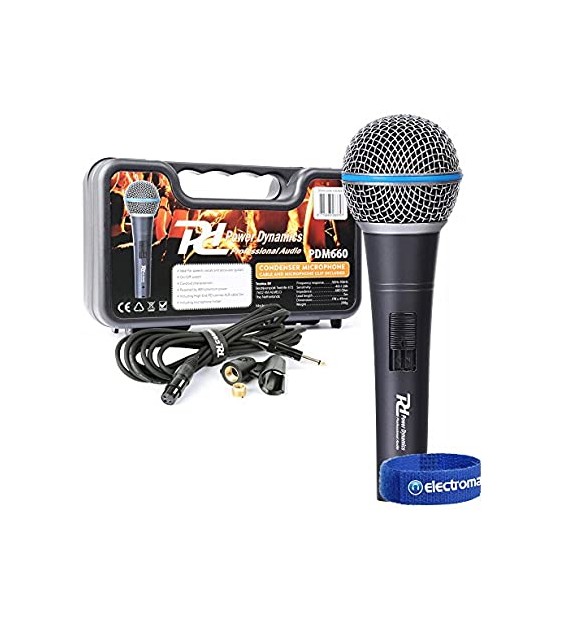 Microfono a Condensatore Power Dynamics Pdm660-paradisesound.it