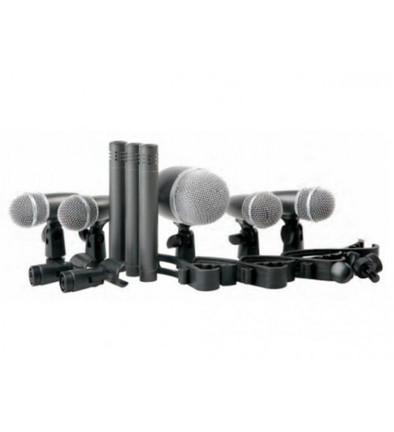 Microfoni per Batteria Eikon Kit 8 Dmh8xl-paradisesound.it