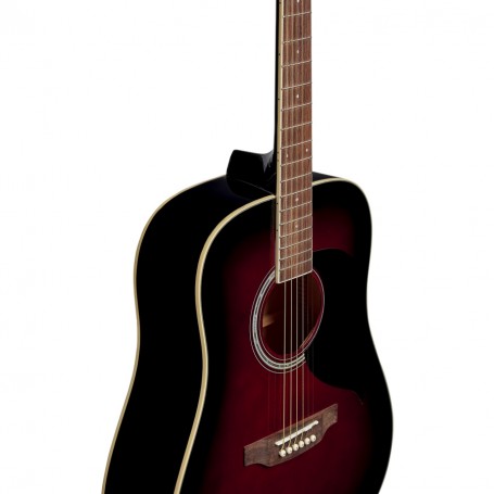Chitarra Acustica Eko Ranger 6 Red Sunburst paradisesound strumenti musicali on line