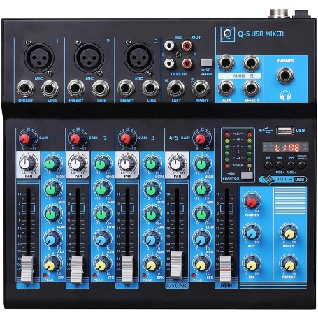 Mixer OQan 5 Canali Mk2 Usb-paradisesound.it