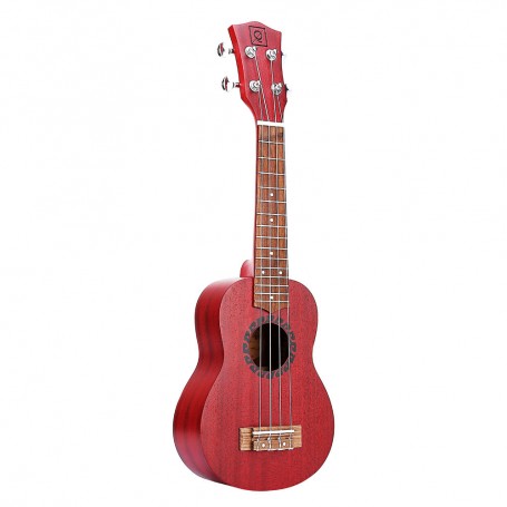 UKULELE SOPRANO OQAN QUK- WAILELE RED paradisesound strumenti musicali on line
