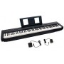 E-CHORD SP10 - PIANOFORTE DIGITALE 88 TASTI BLACK paradisesound strumenti musicali on line