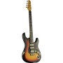 Chitarra Elettrica Solid Body – Eko Aire Relic Sunburst, Look Vintage-paradisesound.it