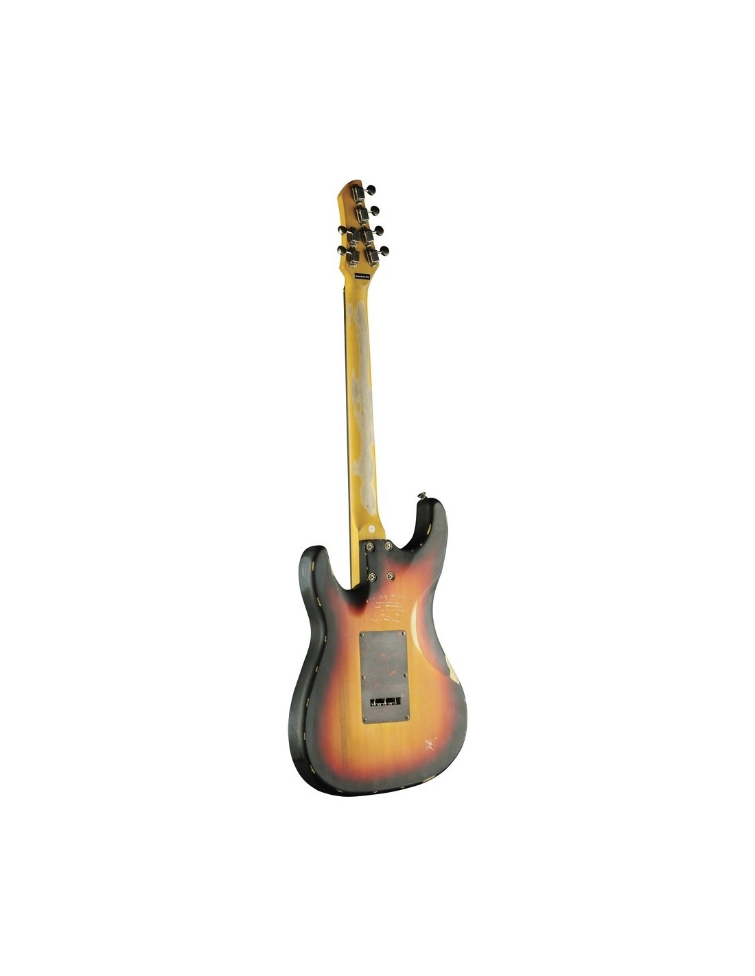 Chitarra Elettrica Solid Body – Eko Aire Relic Sunburst, Look Vintage-paradisesound.it