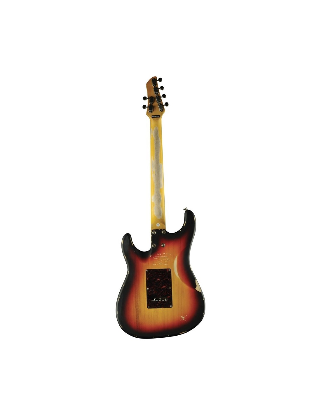 Chitarra Elettrica Solid Body – Eko Aire Relic Sunburst, Look Vintage-paradisesound.it