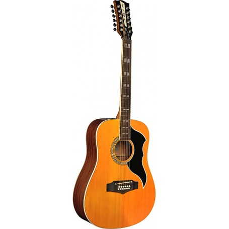 Chitarra Acustica Eko Ranger Xii Vr Natural Top Stained Eq paradisesound strumenti musicali on line