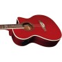 Chitarra Acustica Eko NXT A100CE See Through Red – Cutaway-paradisesound.it