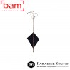 Panno pulizia per sax alto e clarinetto basso in microfibra bam sw0009-paradisesound.it