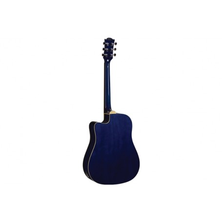 Chitarra Acustica Eko Ranger Cw Eq Blue Sunburst paradisesound strumenti musicali on line