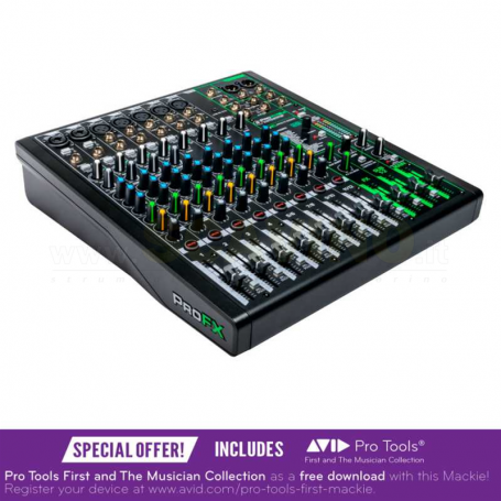 Mixer Mackie Pro fx12v3-paradisesound.it