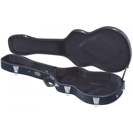 Astuccio rigido flat top chitarra elettrica les paul gewa 523120 paradisesound strumenti musicali on line