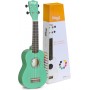 Ukulele Soprano Stagg US-Grass – Verde con Borsa-paradisesound.it