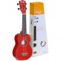 Ukulele Soprano Stagg US-Red – Rosso con Borsa-paradisesound.it