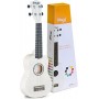 Ukulele Soprano Stagg US-White – Bianco con Borsa-paradisesound.it