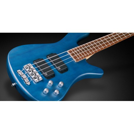 Basso elettrico warwick streamer standard 4 ocean blue transparent satinato paradisesound strumenti musicali on line