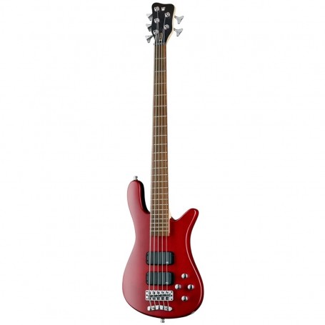 Warwick streamer standard 5 burgundy red transparent satin paradisesound strumenti musicali on line