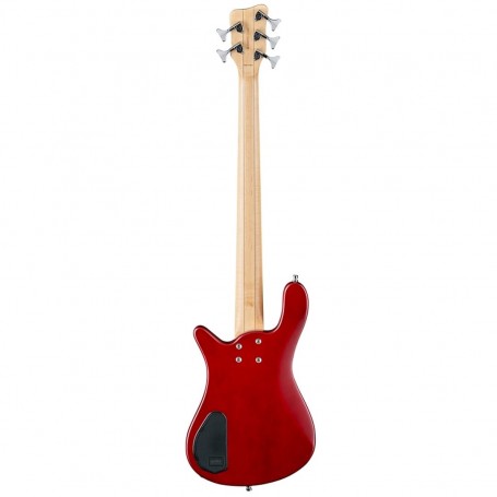 Warwick streamer standard 5 burgundy red transparent satin paradisesound strumenti musicali on line