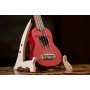 Ukulele Sopranino Keiki 1-RD – Mini, Colore Rosso-paradisesound.it