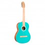 Chitarra Classica 4/4 per Principianti – Cordoba C1 Matiz Aqua, Top Abete e Design Colorato-paradisesound.it
