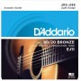 Set Corde Per Chitarra Acustica D'addario ej11-paradisesound.it