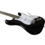 Chitarra Elettrica 3/4 per Bambini – Eko S-100 Black, Corpo Solid-paradisesound.it
