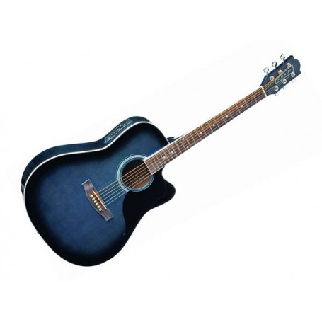 Chitarra Acustica Eko Ranger Cw Eq Blue Sunburst paradisesound strumenti musicali on line