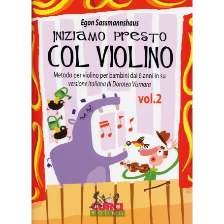 Iniziamo presto col violino vol 2 paradisesound strumenti musicali on line