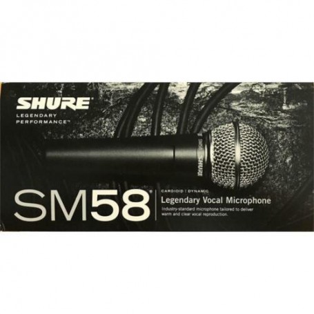 Microfono per Live Dinamico Unidirezionale Shure SM58-paradisesound.it